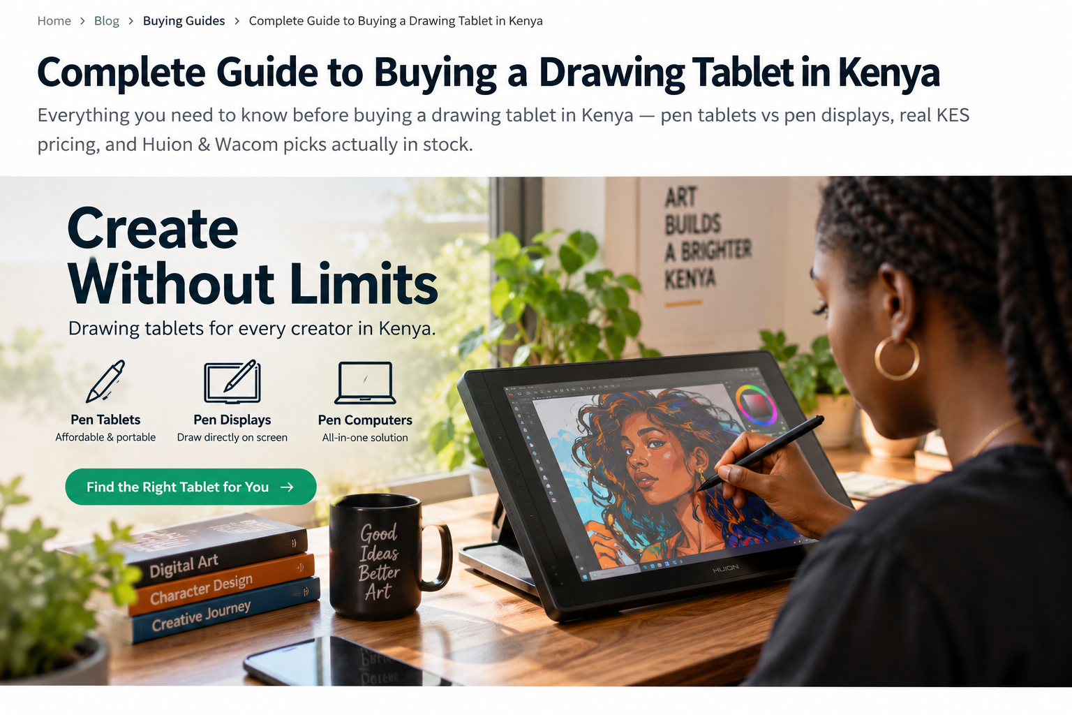 Complete Guide to Buying a Drawing Tablet in Kenya