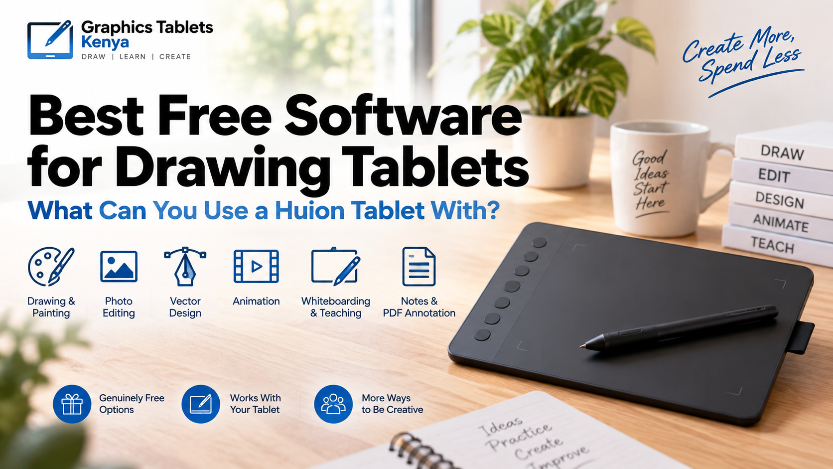 Best Free Software for Drawing Tablets: What Can You Use a Huion Tablet With?